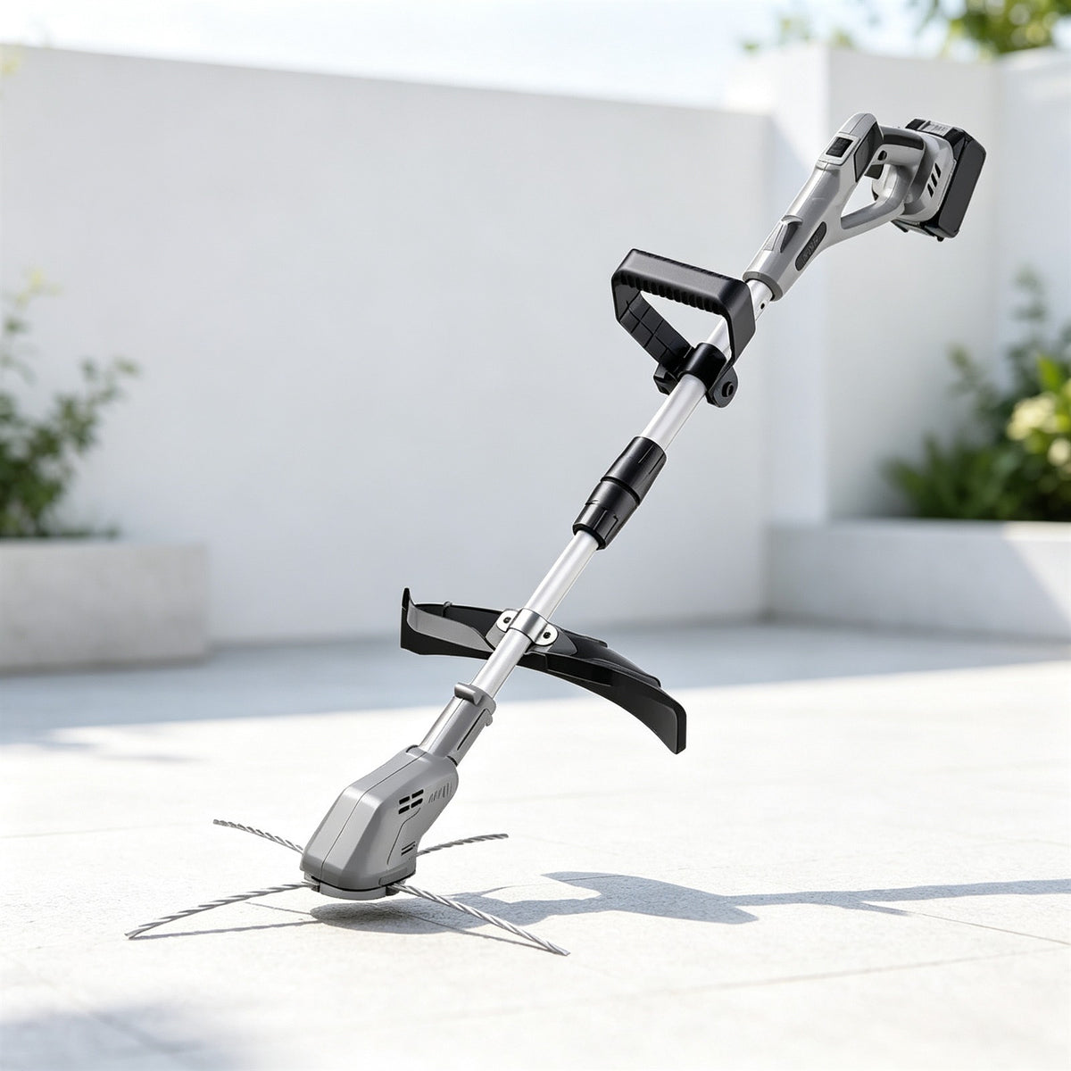 High-Power Cordless Battery Brush Cutter — view 2
