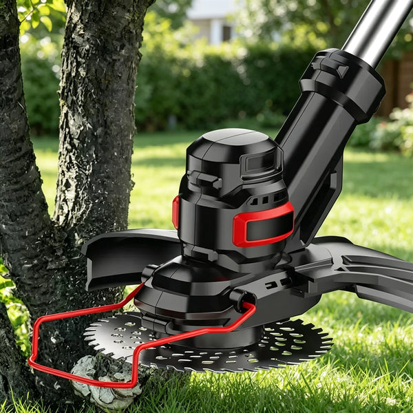 Cordless Electric Grass Trimmer with Blades